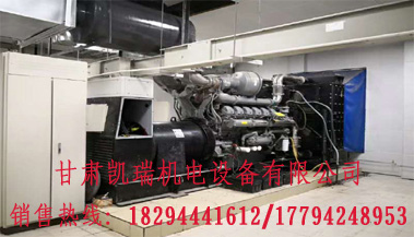 蘭(lán)州發(fā)電機價格